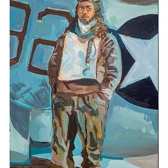 Students with the Cleveland School of the Arts painted portraits of 28 Ohio Tuskegee Airmen for the Cleveland Heroes Project, created to champion the legacy of these heroes.